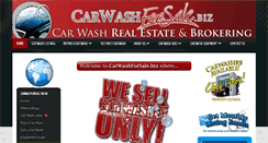 Desktop Screenshot of carwashforsale.biz