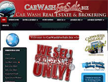 Tablet Screenshot of carwashforsale.biz